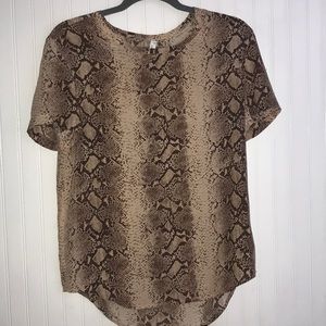 snakeskin shirt